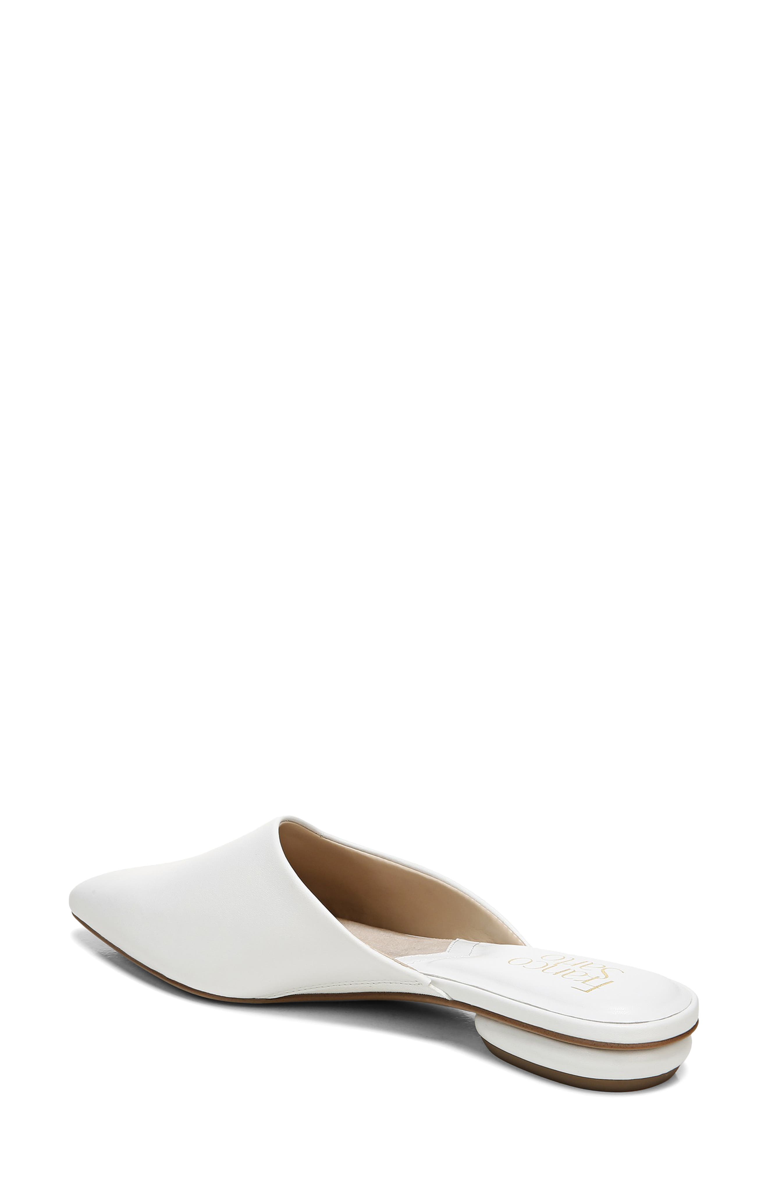 Bridget 2 Mule, Alternate, color, WHITE LEATHER