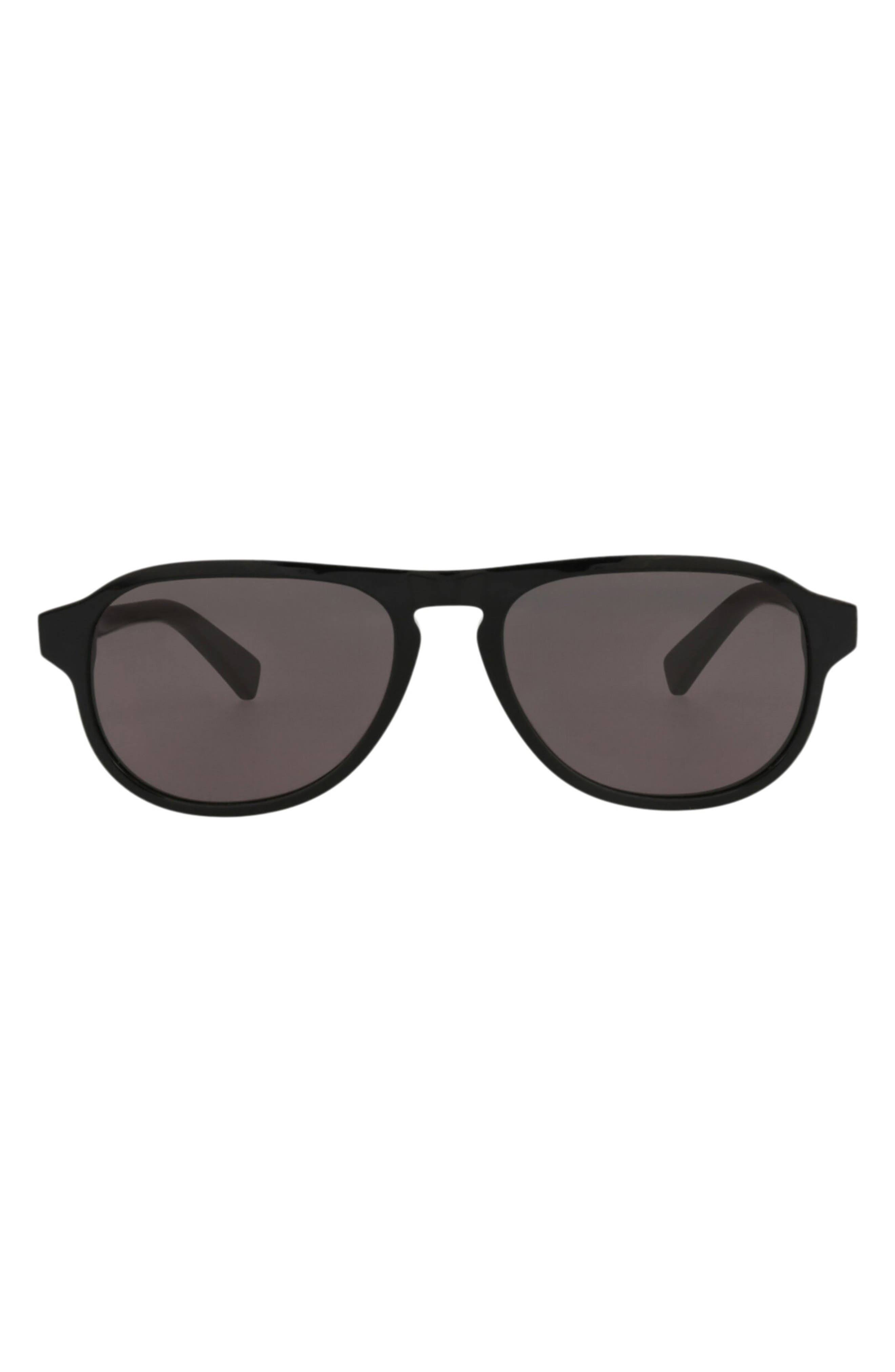 Bottega Veneta 55mm Aviator Sunglasses