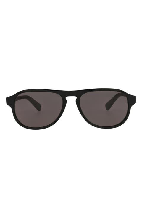 55mm Aviator Sunglasses