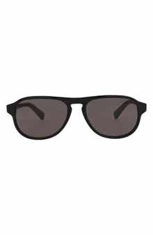 Bottega Veneta 55mm Aviator Sunglasses