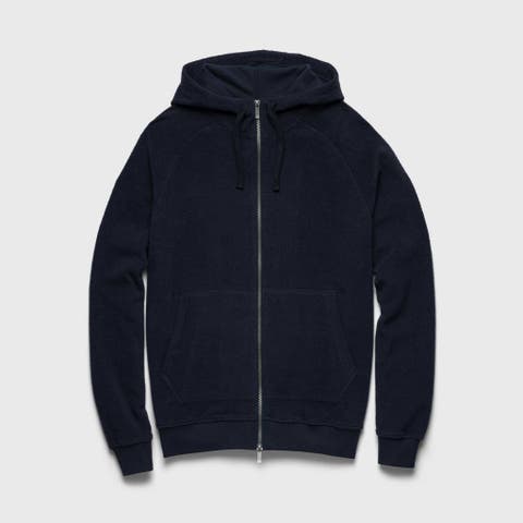 Danny Full-Zip Fuzzy Fleece Hoodie