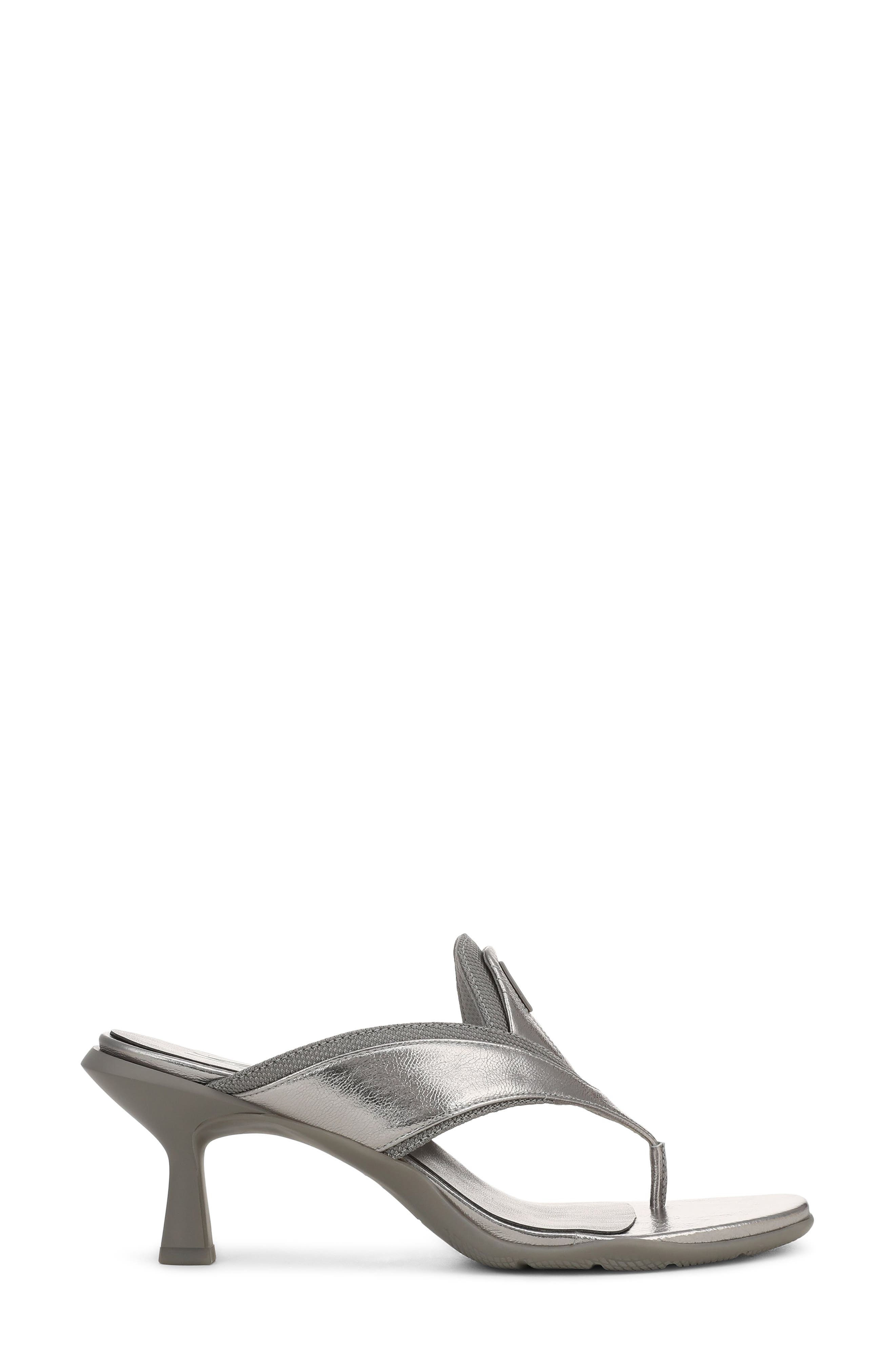 x June Ambrose Ravyn Sandal, Alternate, color, SOFT PEWTER