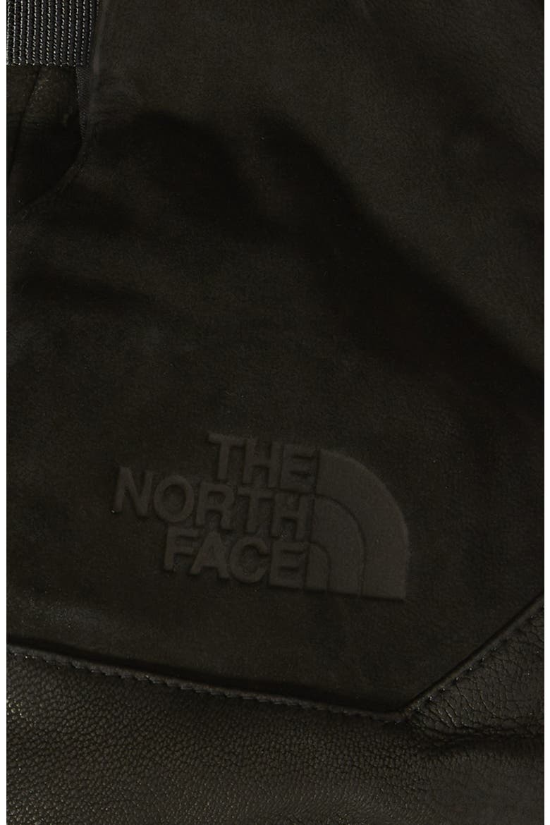 Solo Leather Gloves, Alternate, color, TNF BLACK
