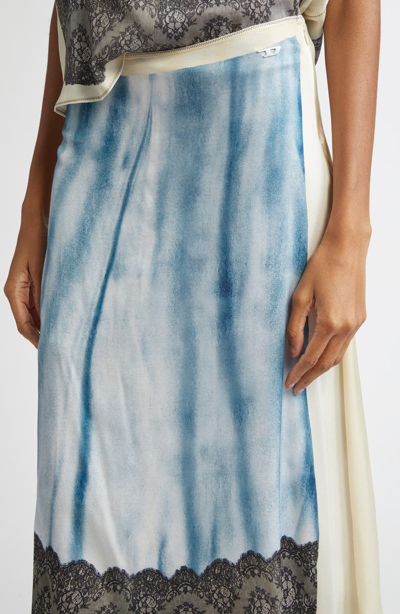 DIESEL<sup>®</sup> O-Neiric Trompe L'Oeil Midi Skirt, Alternate, color,