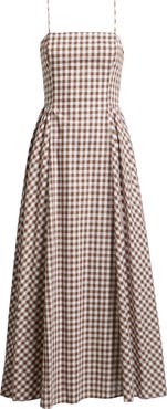 Lucy Paris Kalley Sleeveless Cotton Maxi Dress