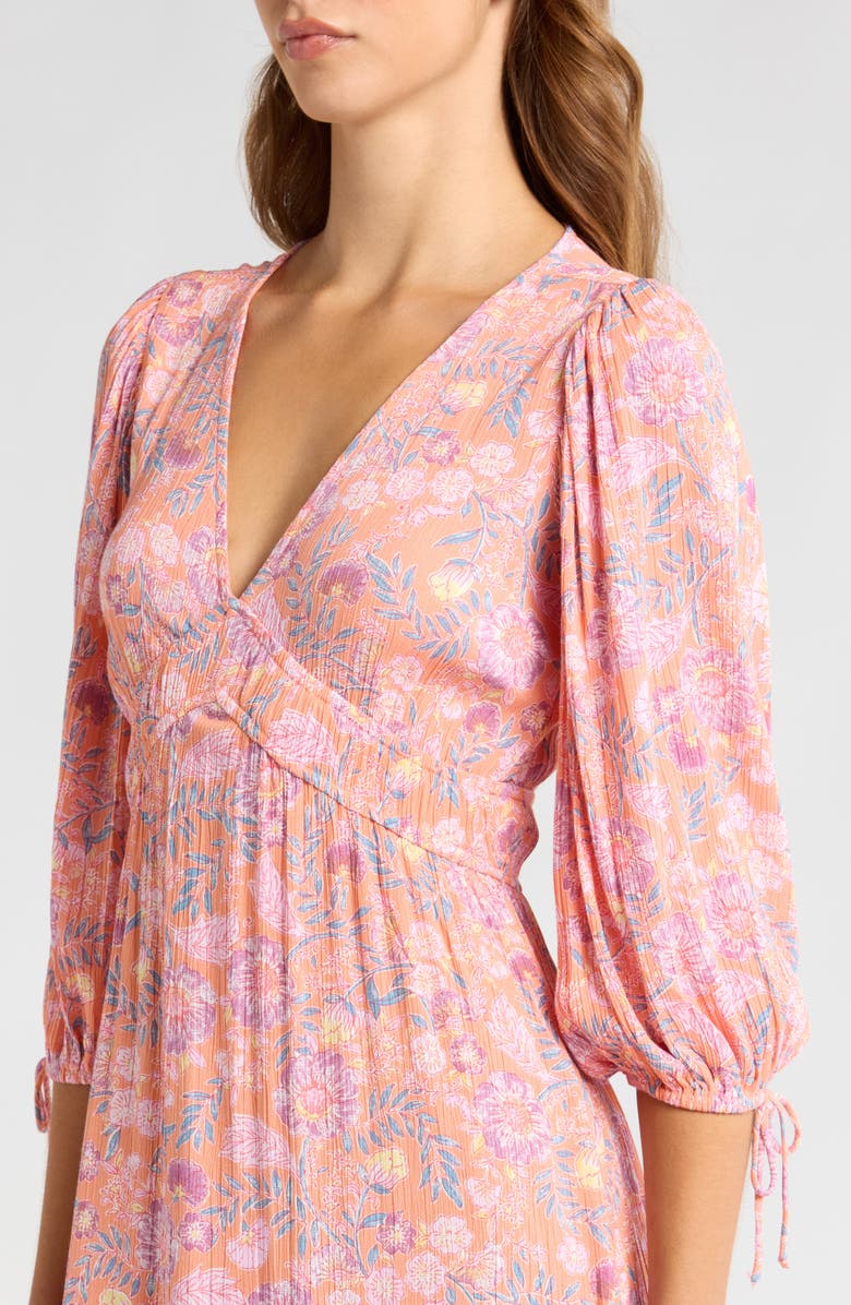 Billabong Paradise Sky Crinkle Dress, Alternate, color, 