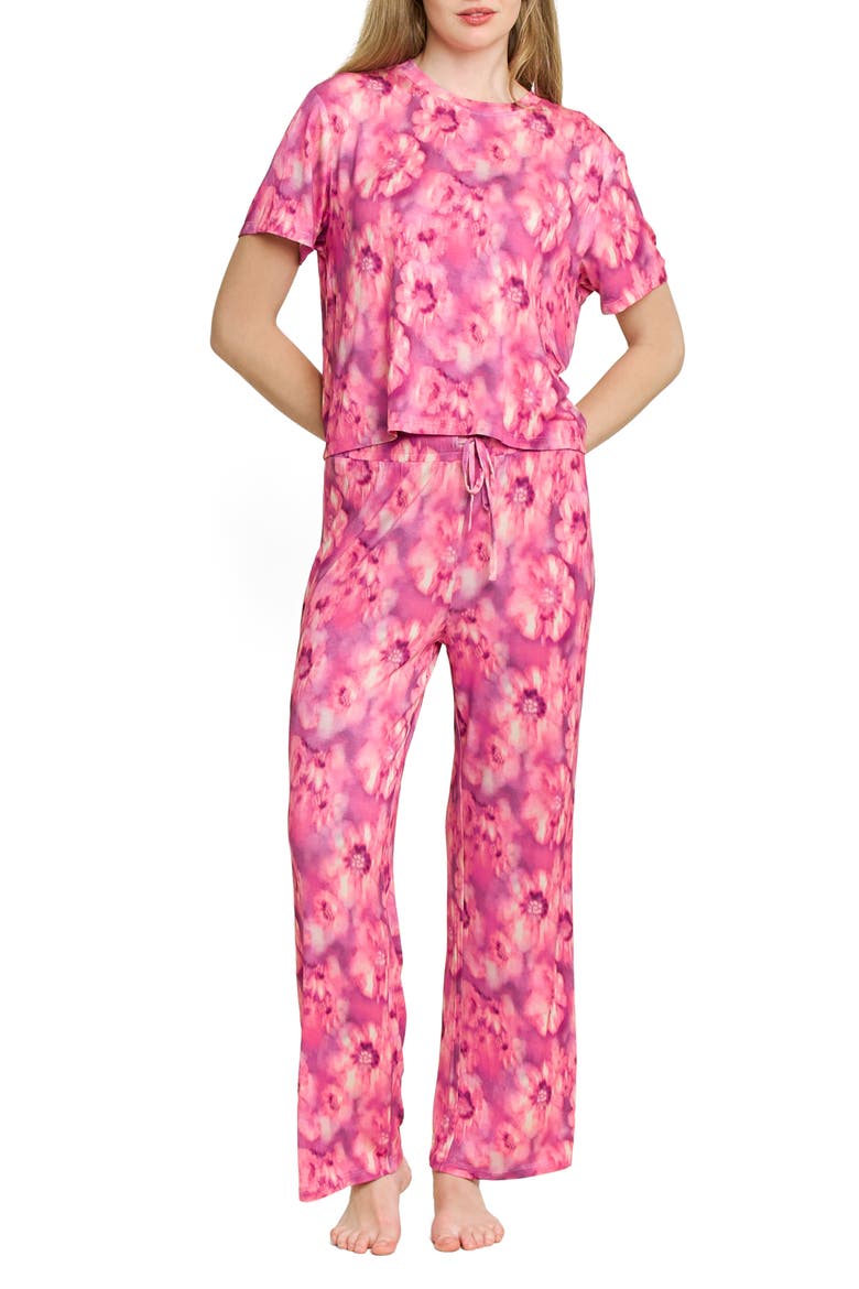 All American Pajamas, Main, color, MAGENTA FLORAL