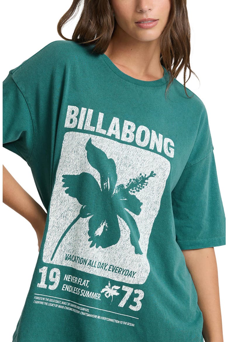 Celebrate Life Cotton Graphic T-Shirt, Alternate, color, EVERGREEN.