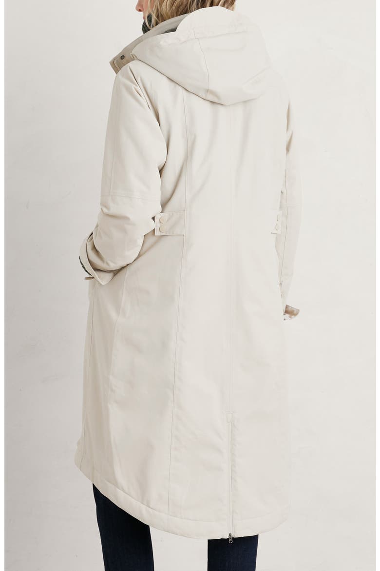 Janelle Waterproof Coat, Alternate, color, ARAN