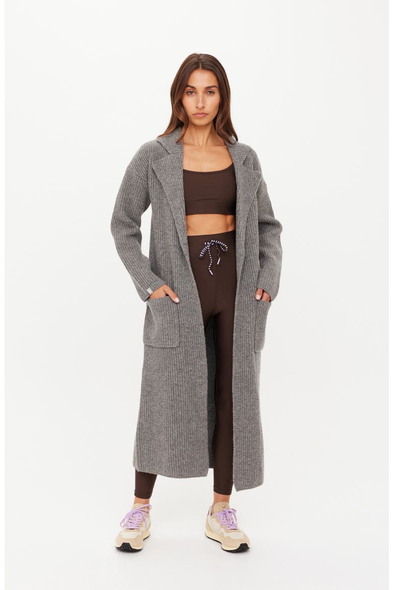 Oli Knit Wool Cardigan Coat, Alternate, color, GREY