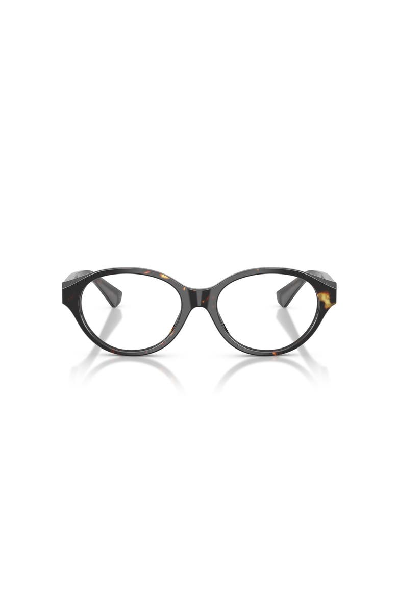54mm Oval optical glasses, Alternate, color, Tortoise
