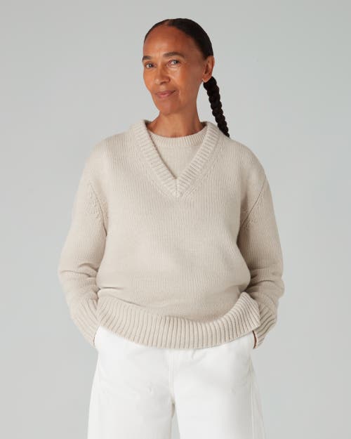 NAVYGREY NAVYGREY THE AUTHENTIC V SWEATER 