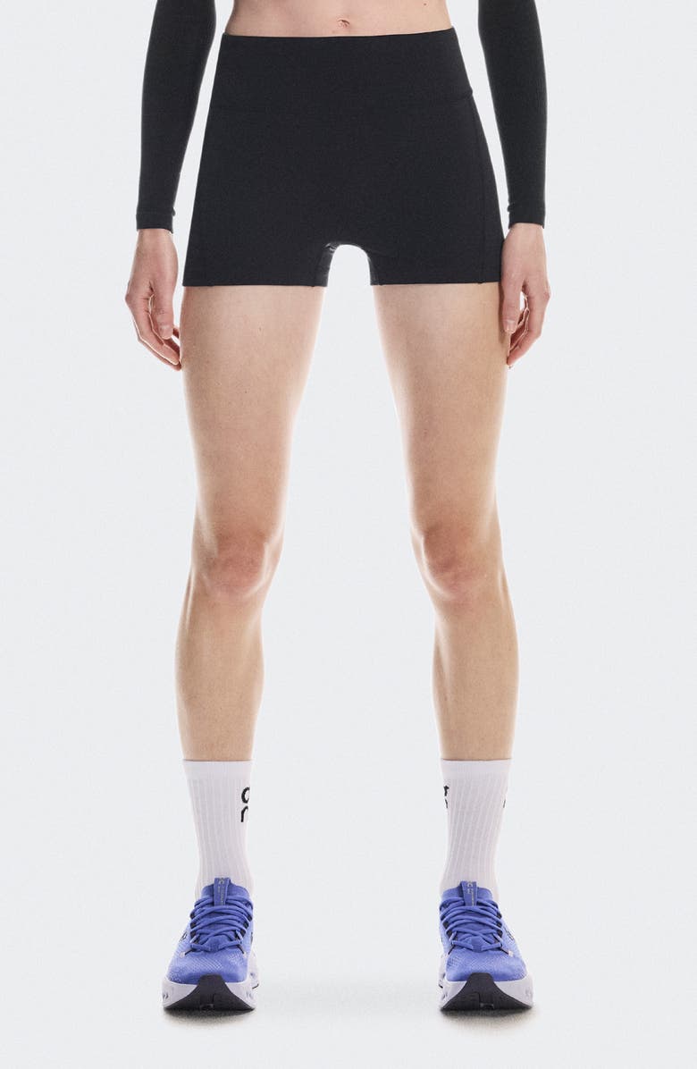 On Performance Bike Shorts with Pockets, Main, color, 