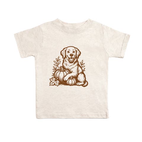 Golden Retriever Harvest Short Sleeve T-Shirt
