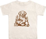 Sweet Wink Golden Retriever Harvest Short Sleeve T-Shirt