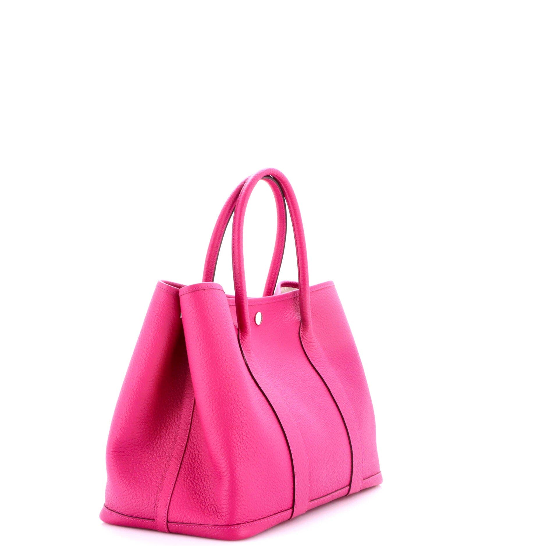 Garden Party Tote Leather 36, Alternate, color, Pink