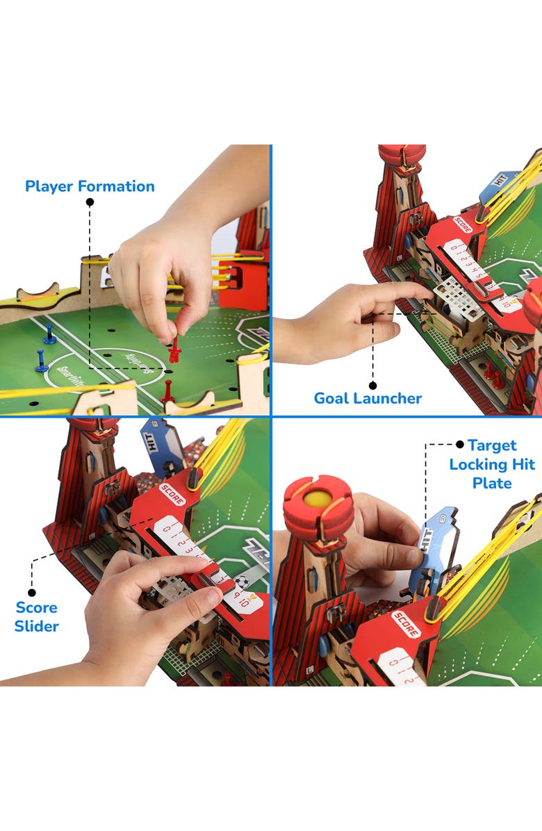 Smartivity Mini Football Diy Soccer Arena
Field Building Toy, Alternate, color,