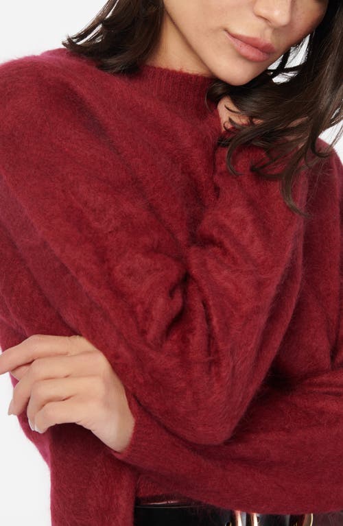 Cami Nyc Niall Cashmere Sweater In Burgundy