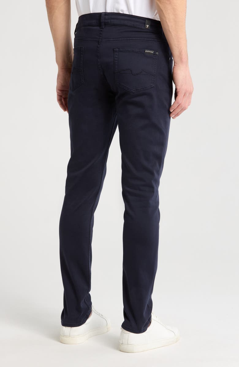 7 For All Mankind Slimmy Tapered Jeans, Alternate, color, Emea Blue