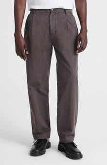 Madewell Pleated Cotton Twill Pants