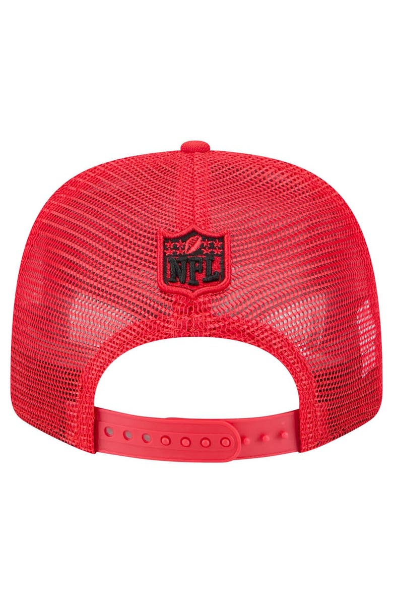 New Era Men's New Era Red Kansas City Chiefs Team Collection 9SEVENTY Stretch-Snap Adjustable Hat, Alternate, color, Red