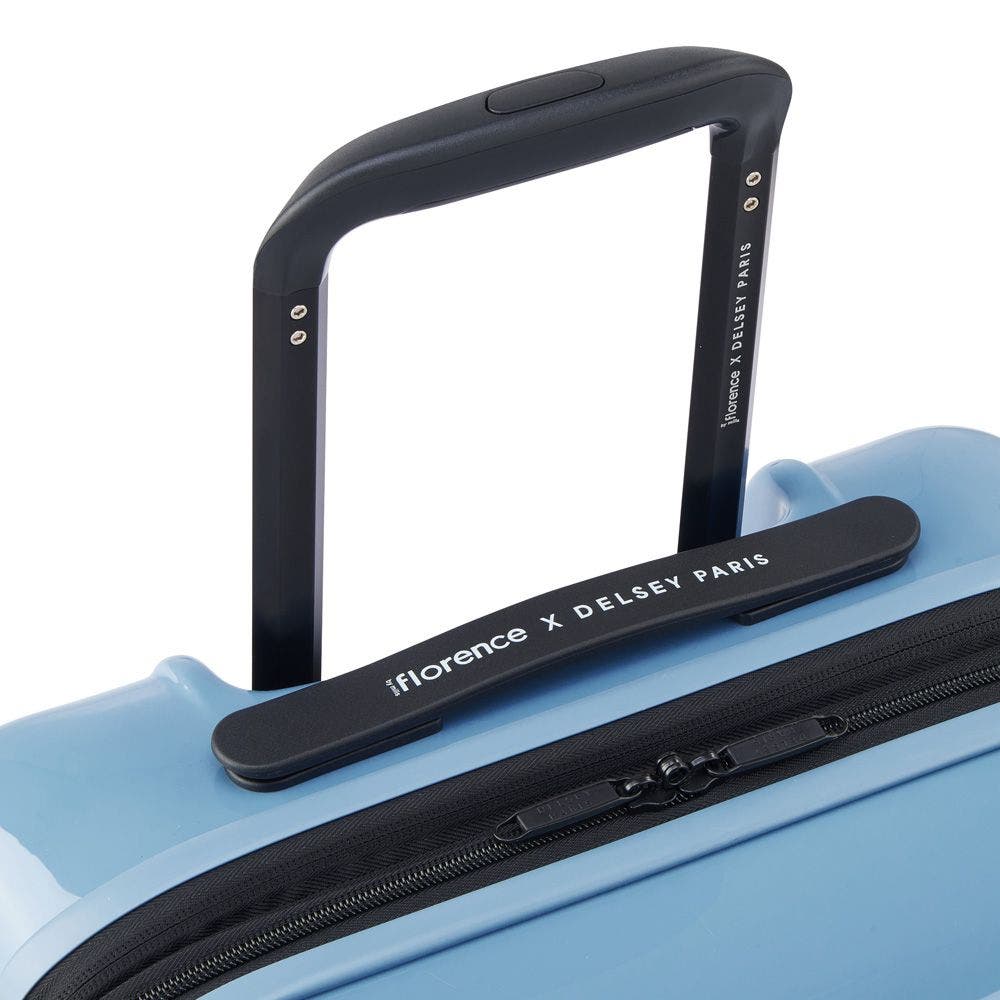 Florence by Mills 2 Piece Set - Spin Me Away Expandable 20" Carry-On Spinner & Totes The Best Handbag Set, Alternate, color, Zinc Blue