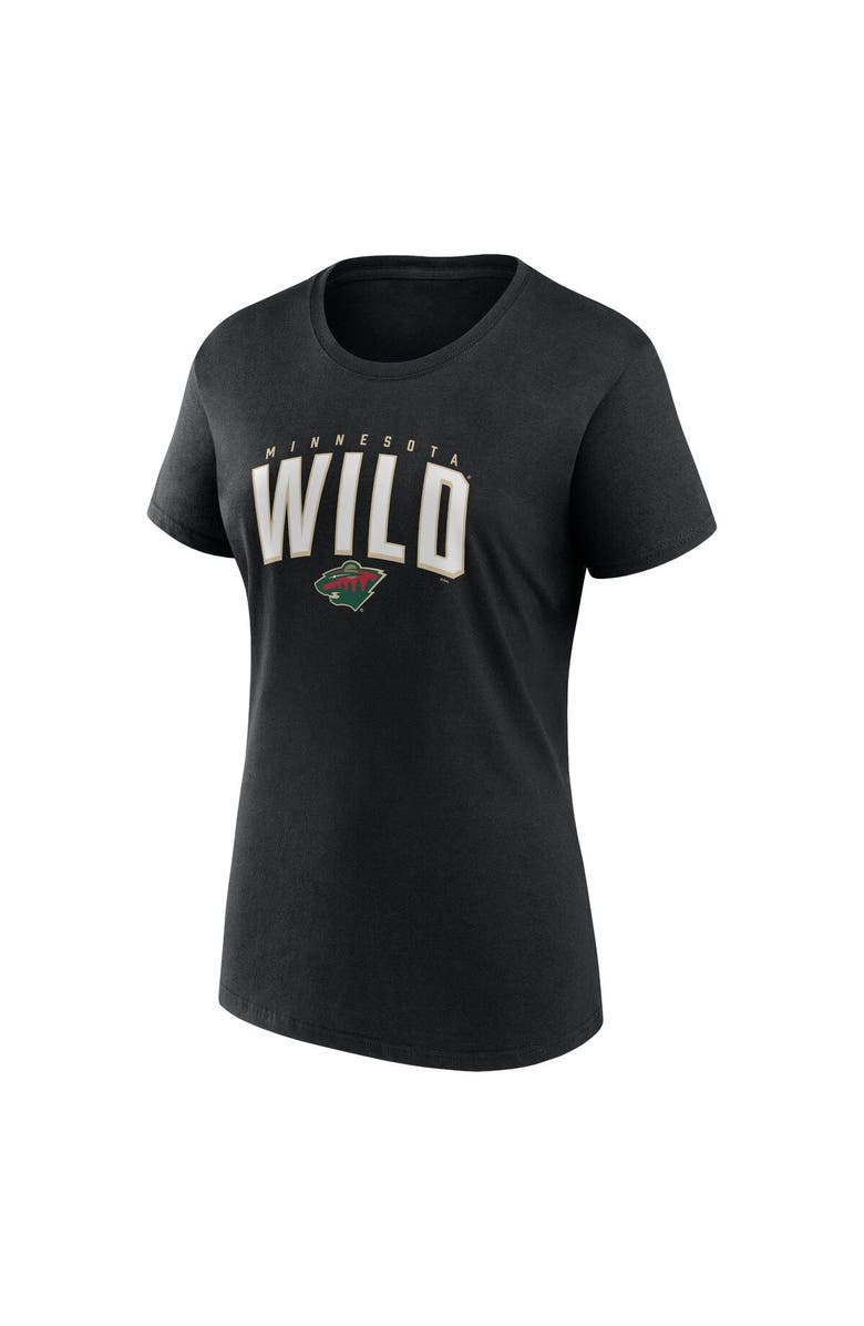 FANATICS Women's Fanatics Branded Green/Black Minnesota Wild Two-Pack Fan T-shirt Set, Alternate, color, 