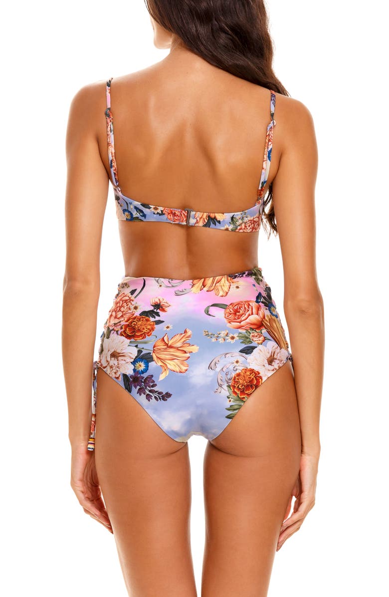 Agua Bendita Hope Numen High Waist Bikini Bottoms, Alternate, color, 