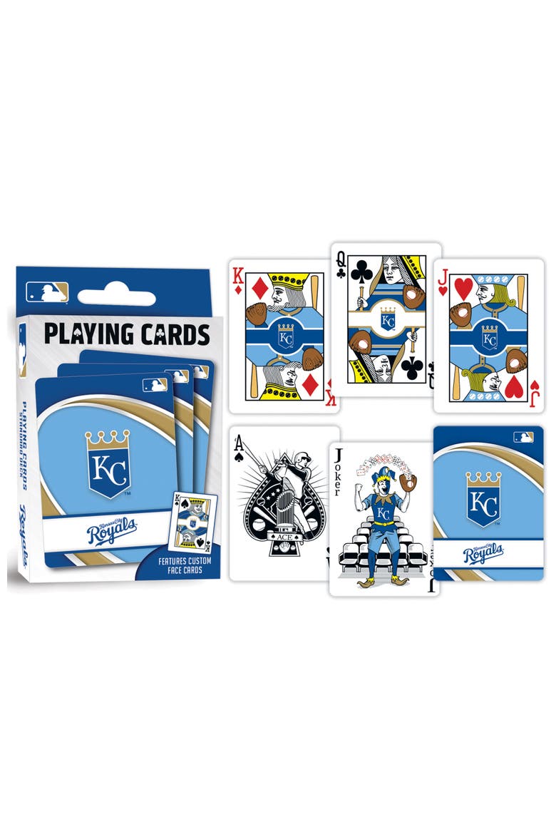 Kansas City Royals Playing Cards, Alternate, color, Multicolor