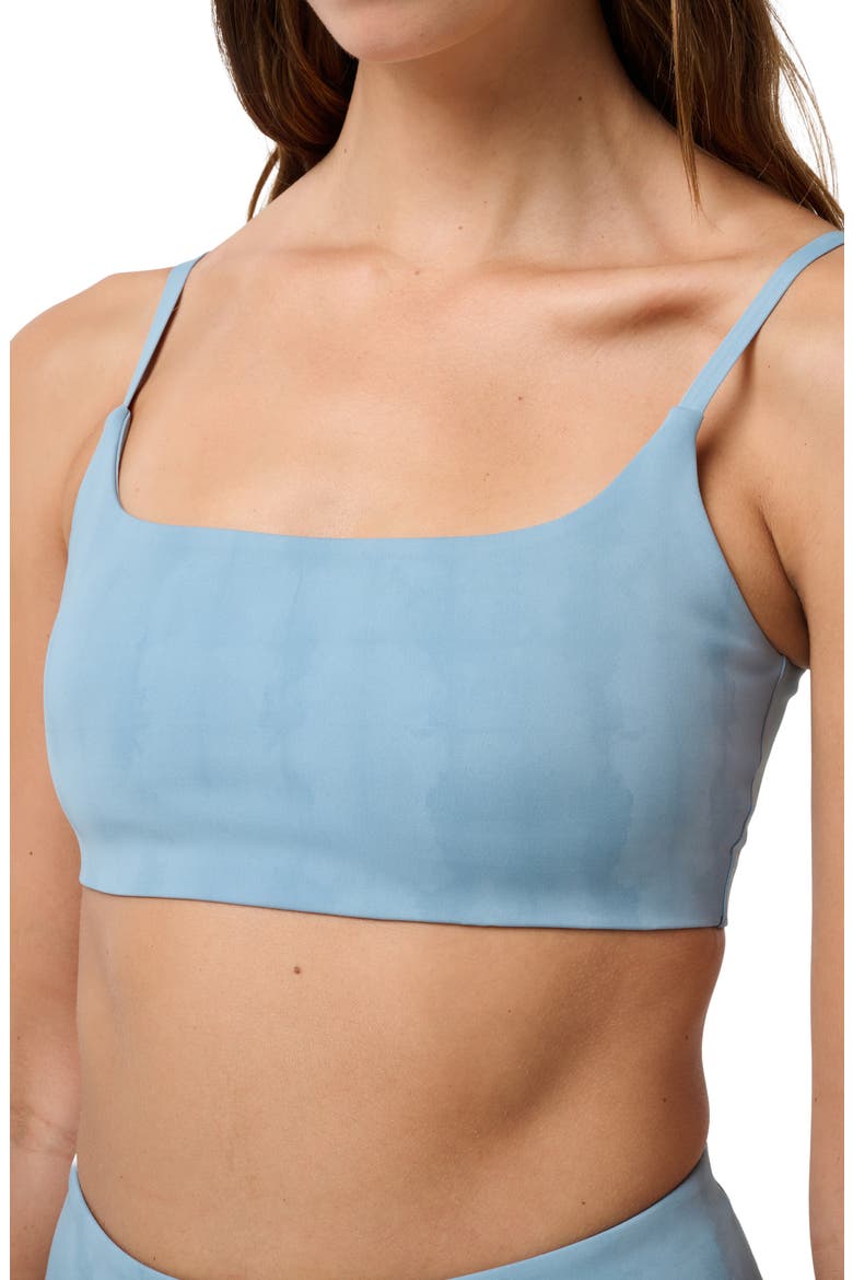 Moveknit Resilience Longline Sports Bra, Alternate, color, BRUNNERA BLUE MULTI
