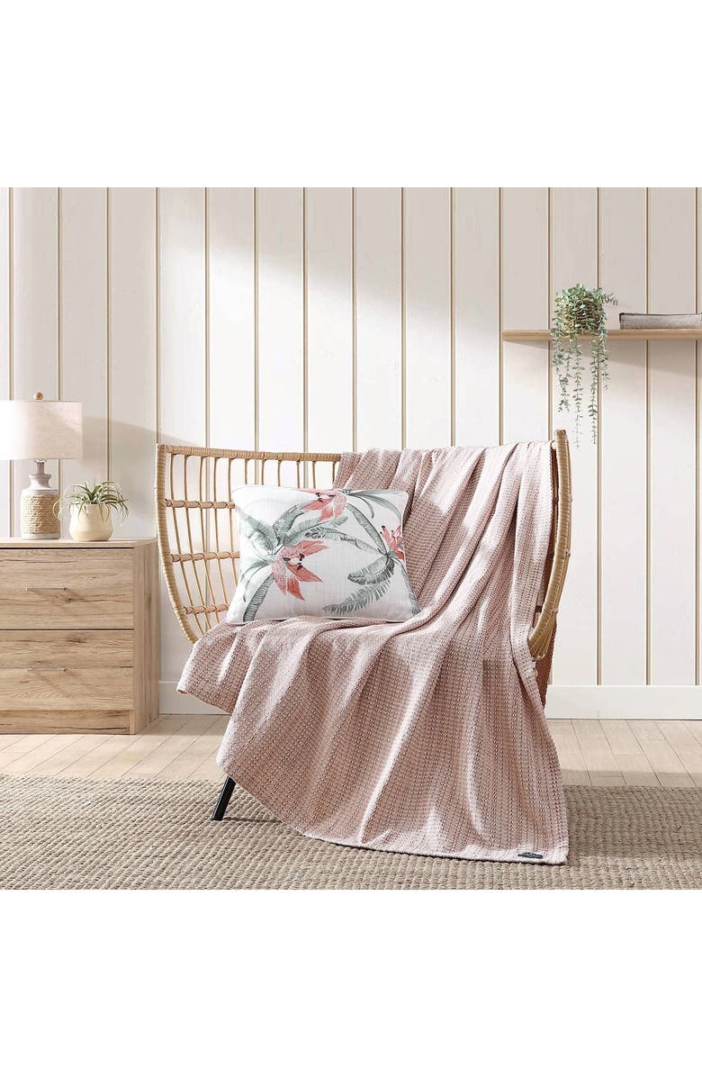 Tommy Bahama Acapulco Palms Decorative Throw Pillow, Alternate, color, Mineral Green