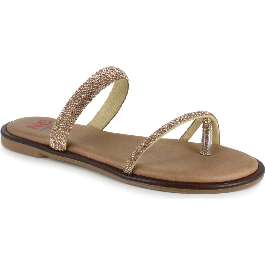 National Comfort Alicante Crystal Slide Sandal in Platinum  product