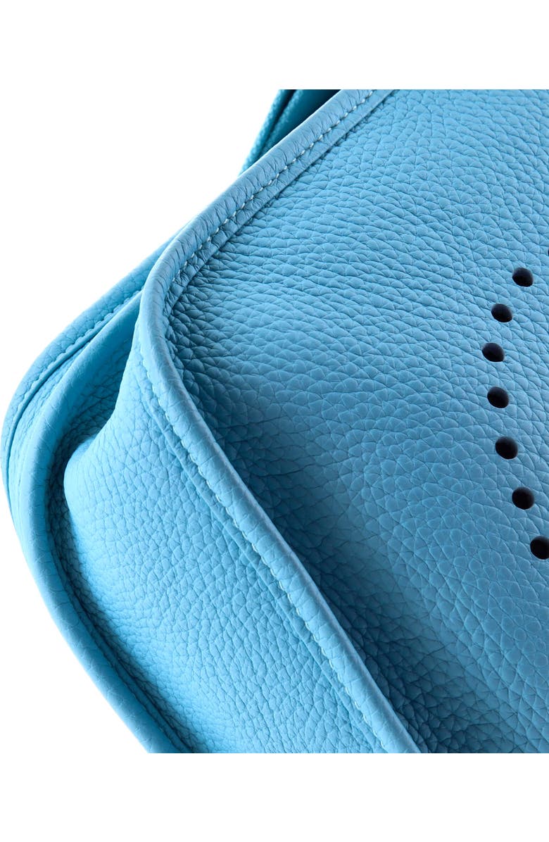Pre-Owned Hermes Evelyne Bag Gen III Clemence PM, Alternate, color, Bleu Atoll
