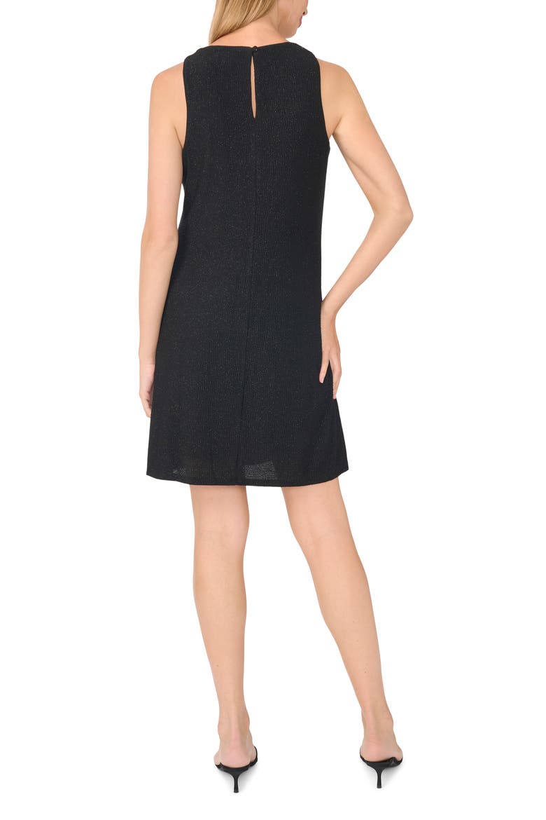 Keyhole Back Sleeveless Dress, Alternate, color, RICH BLACK