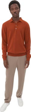 Gobi Cashmere Polo Neck Sweater