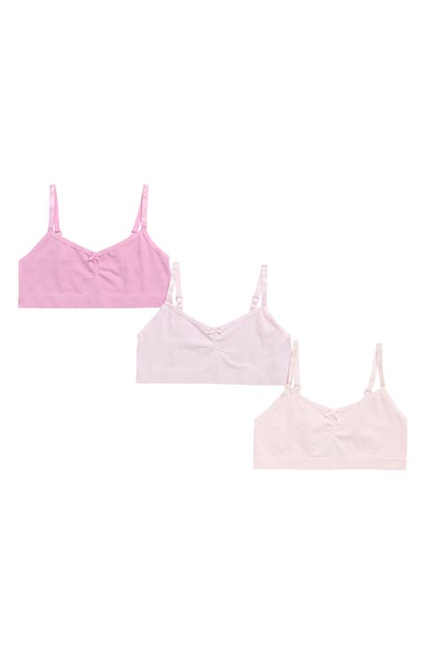 Kids' Assorted 3-Pack Bralettes (Little Kid & Big Kid)