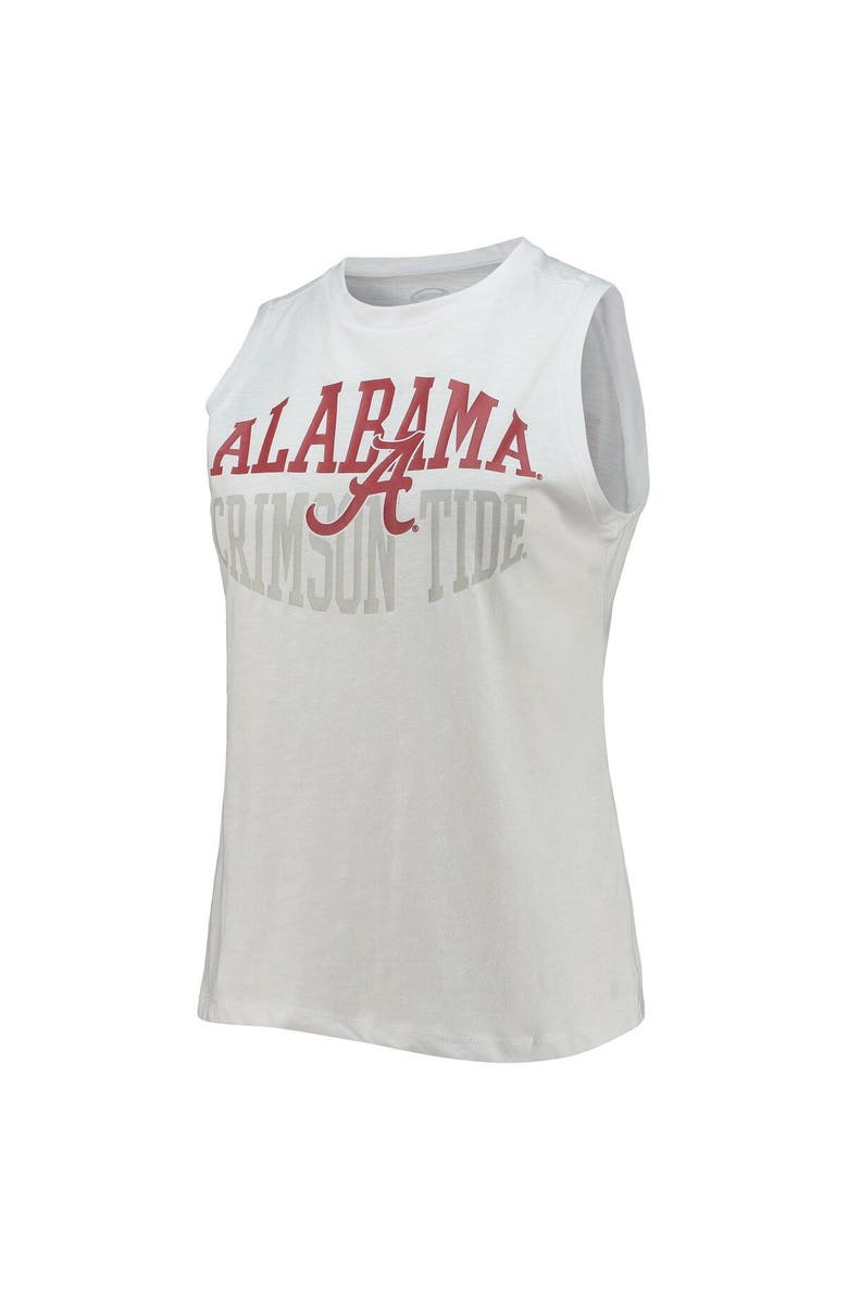 CONCEPTS SPORT Women's Concepts Sport Charcoal/White Alabama Crimson Tide Tank Top & Leggings Sleep Set, Alternate, color, 