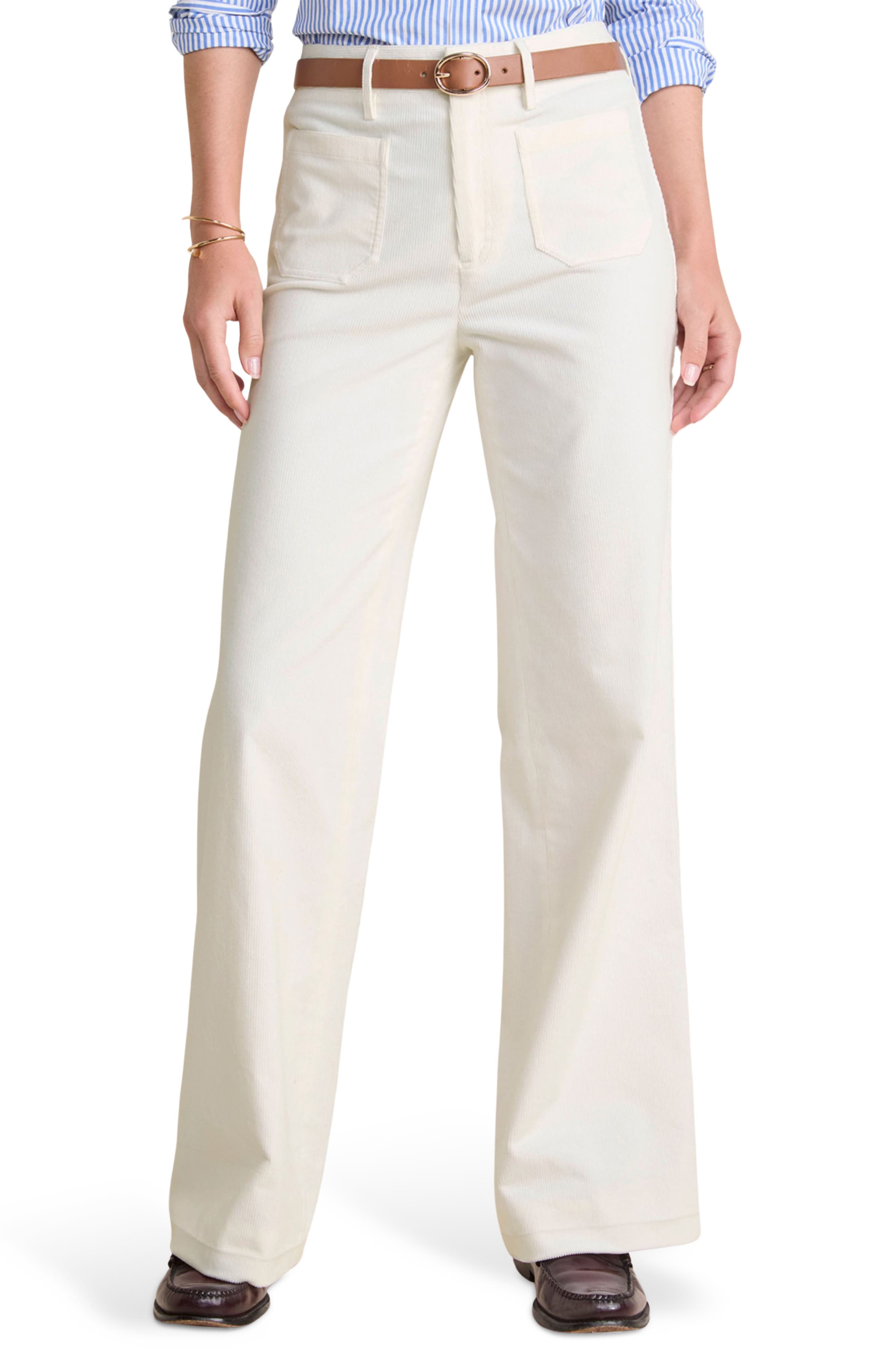 vineyard vines Wide Leg Corduroy Pants