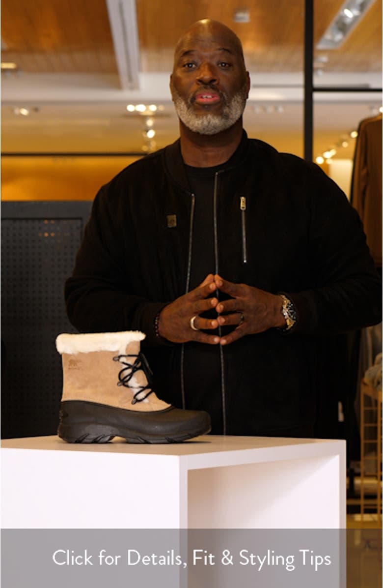 Snow Angel Faux Fur Detail Waterproof Boot, sales video thumbnail