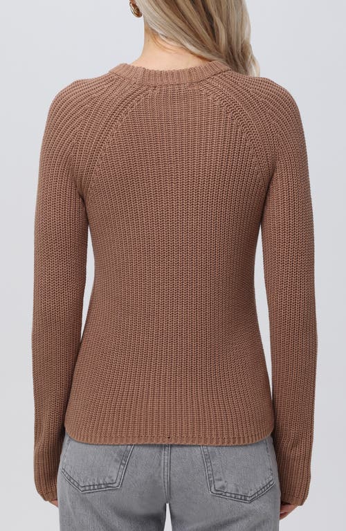 525 Jane Cotton Sweater In Cinnamon