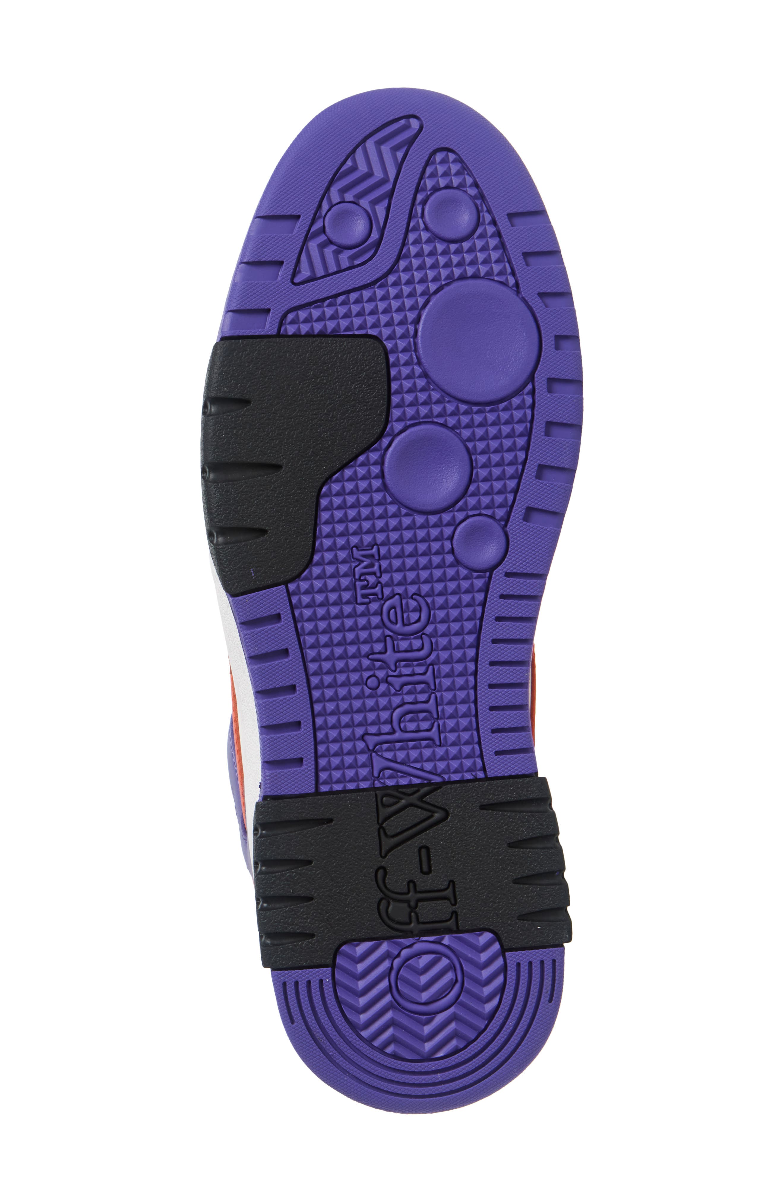 Off-White Out of Office Sneaker, Alternate, color, Dark Blue - Orange