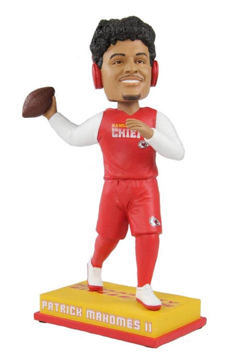 Patrick Mahomes (Kansas City Chiefs) Pregame CLARKtoys Exclusive NFL Bobblehead