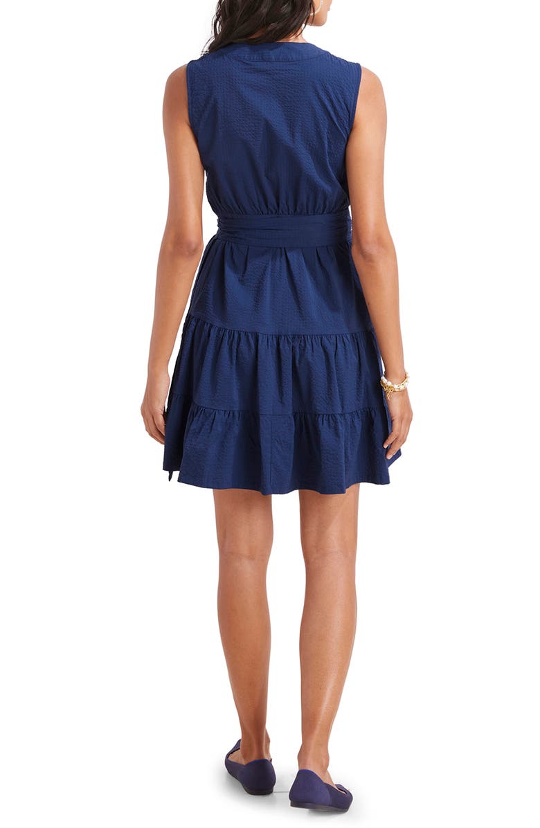 vineyard vines Harbor Wrap A-Line Dress, Alternate, color,