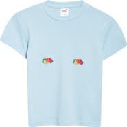 Hommegirls x Fruit of the Loom Double Logo Baby Tee