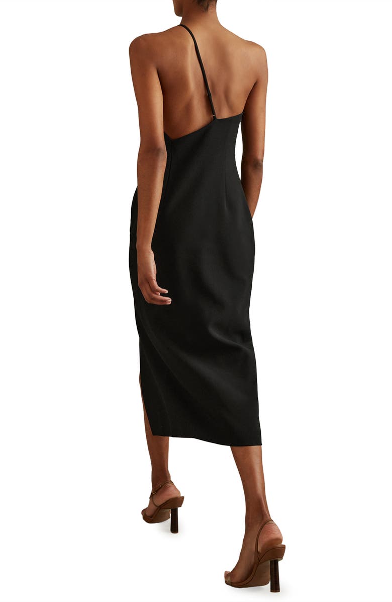 Reiss Suri One-Shoulder Midi Dress, Alternate, color, 