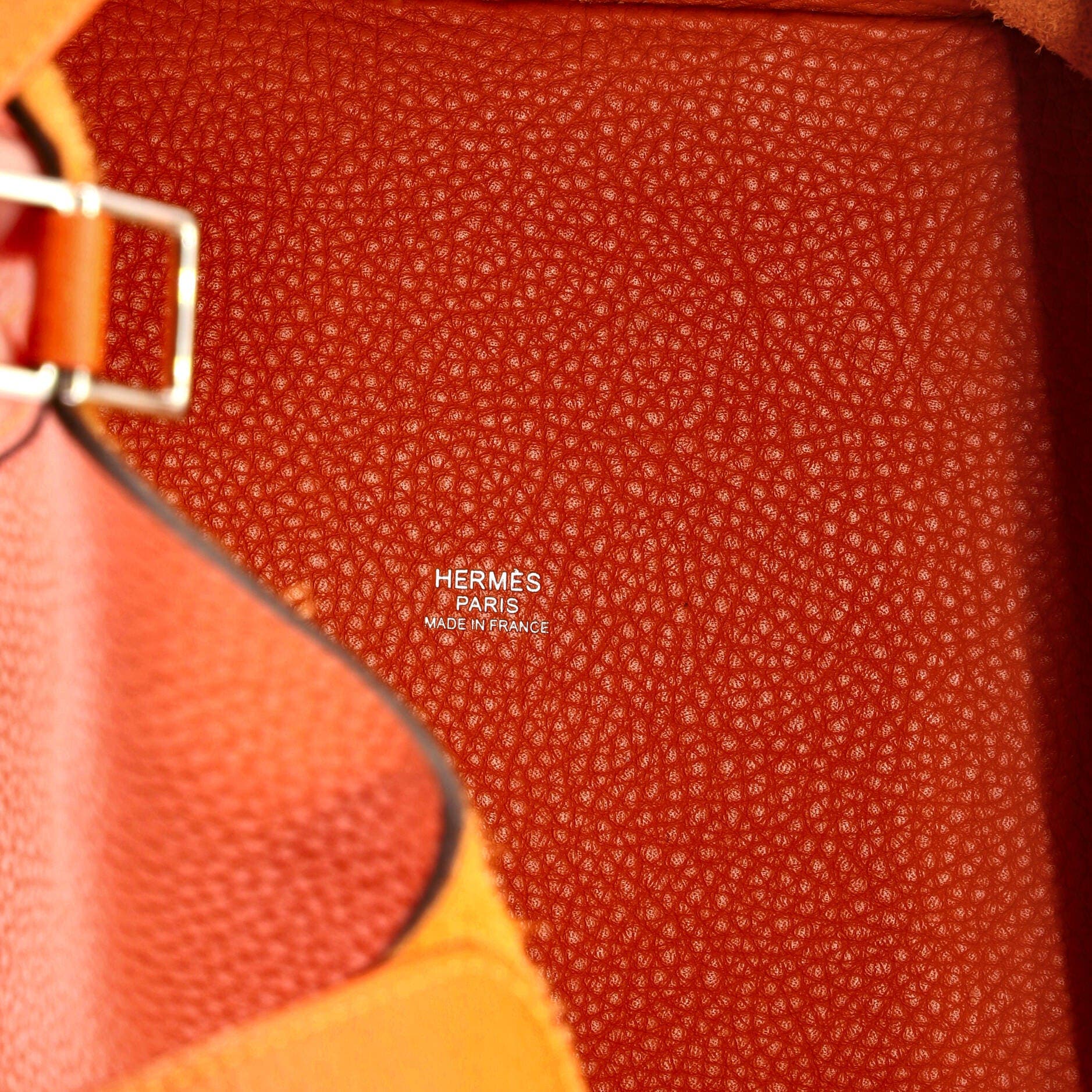 Pre-Owned Hermes Picotin Lock Bag Clemence MM, Alternate, color, Feu