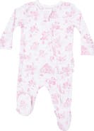 Angel Dear Puppy Two-Way Zip Ruffle Footie