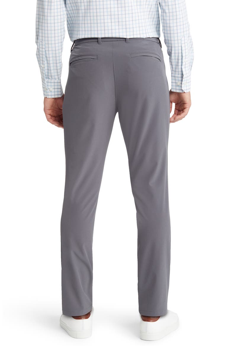 Helmsman Flat Front Chinos, Alternate, color, CHARCOAL SOLID