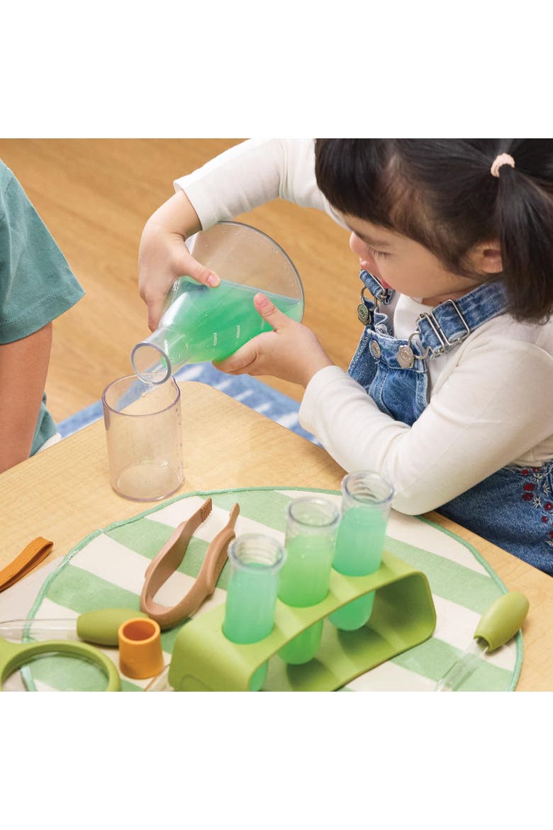 Kids' Science Flask - Set of 3, Alternate, color, Clear