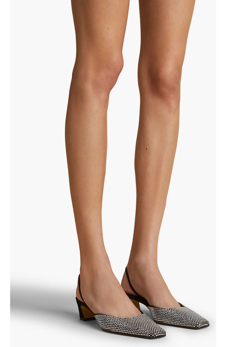 Khaite Roosevelt Embellished Slingback Pump, Alternate, color,